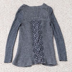 Free People Grey Cardigan